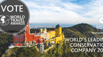 Parques de Sintra novamente nomeada para os World Travel Awards
